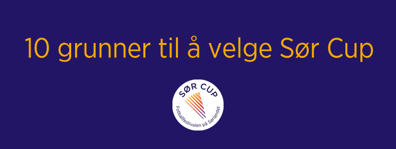 Header 10 grunner til å velge Sør Cup