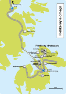 Områdekart Flekkerøy